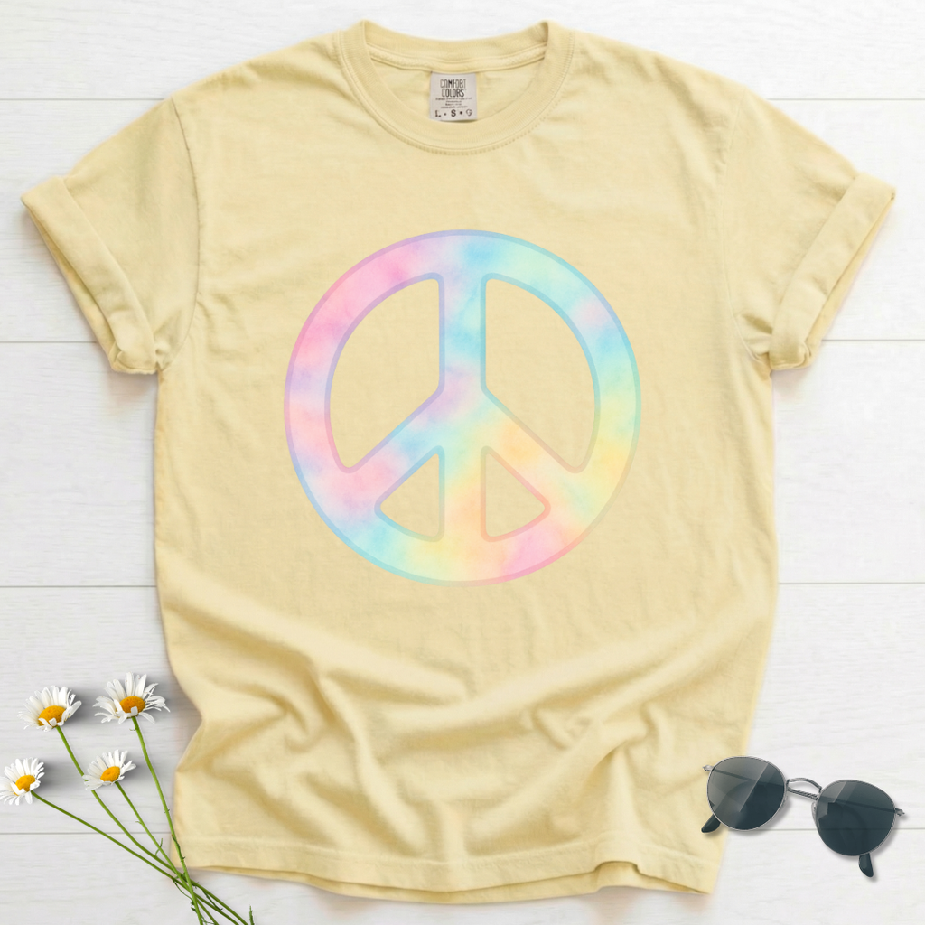 Watercolor Peace Sign T-Shirt