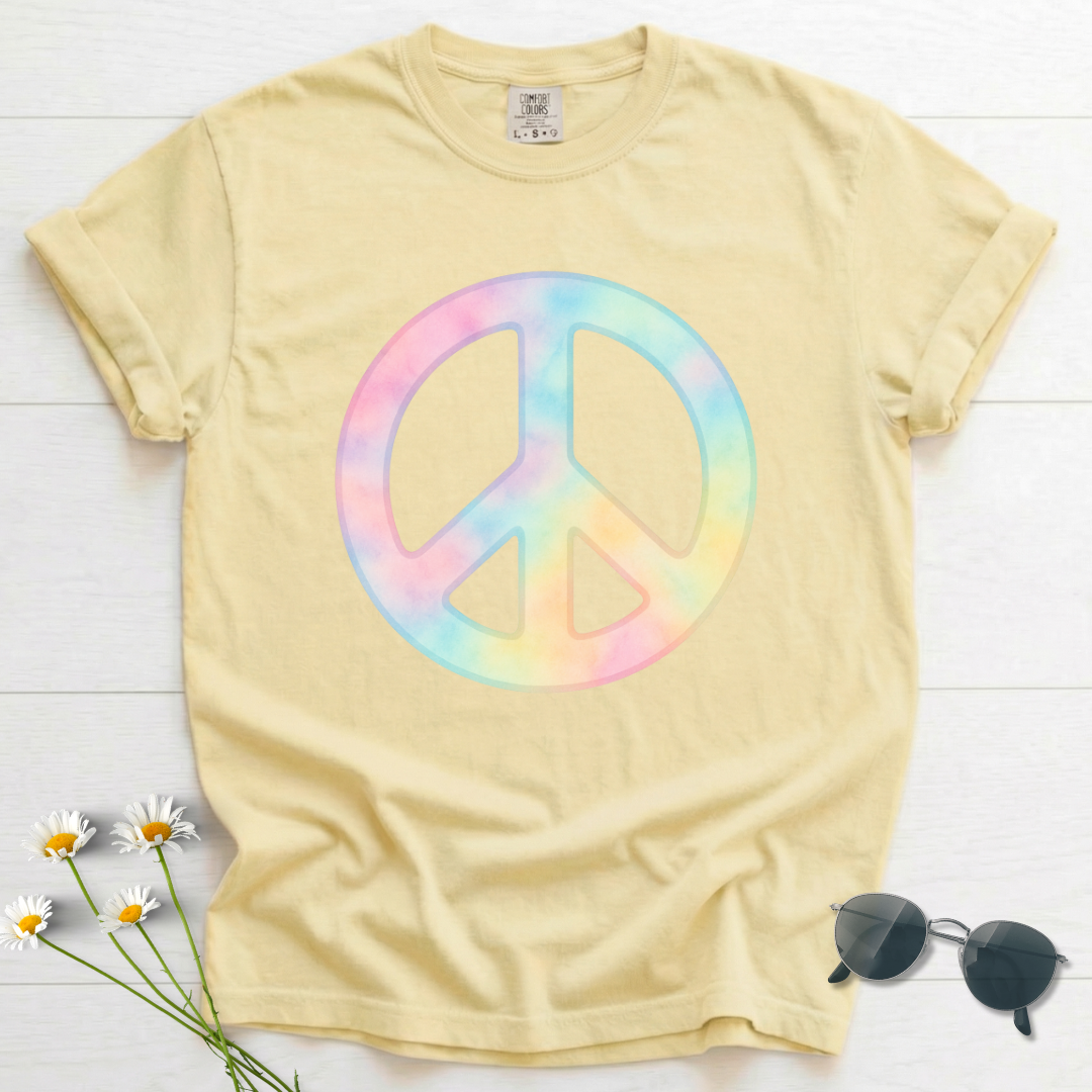 Watercolor Peace Sign T-Shirt