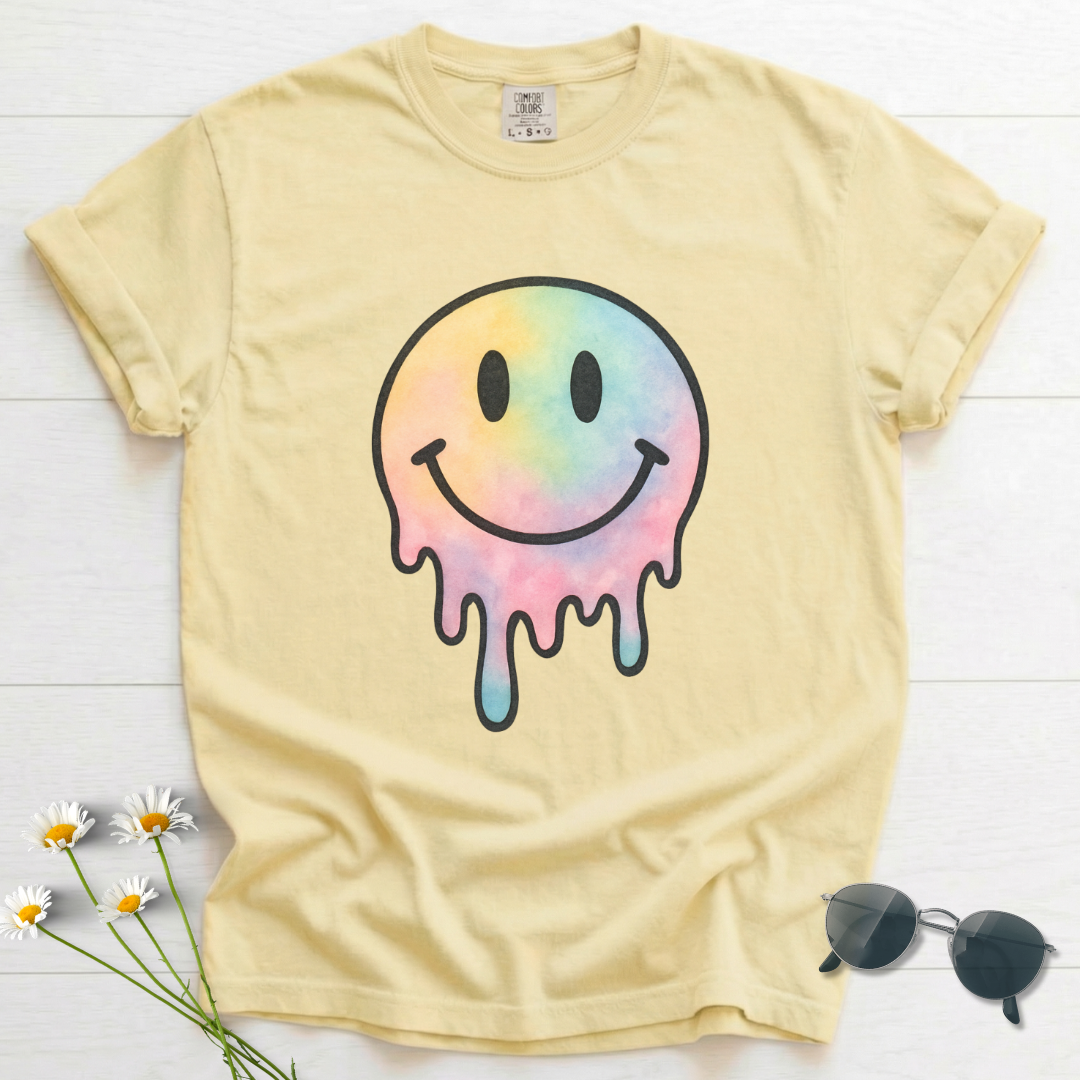Melting Smiley Face T-Shirt