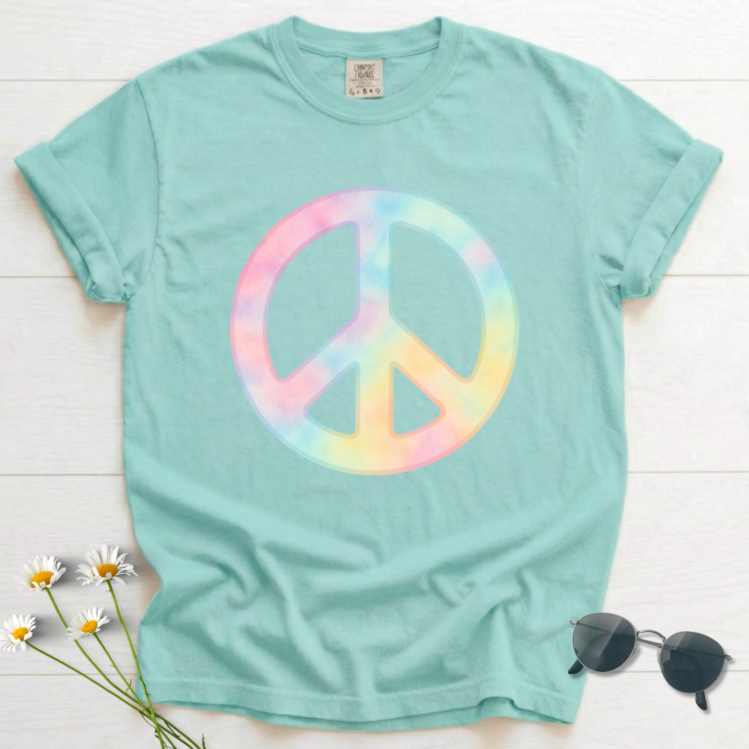 Watercolor Peace Sign T-Shirt