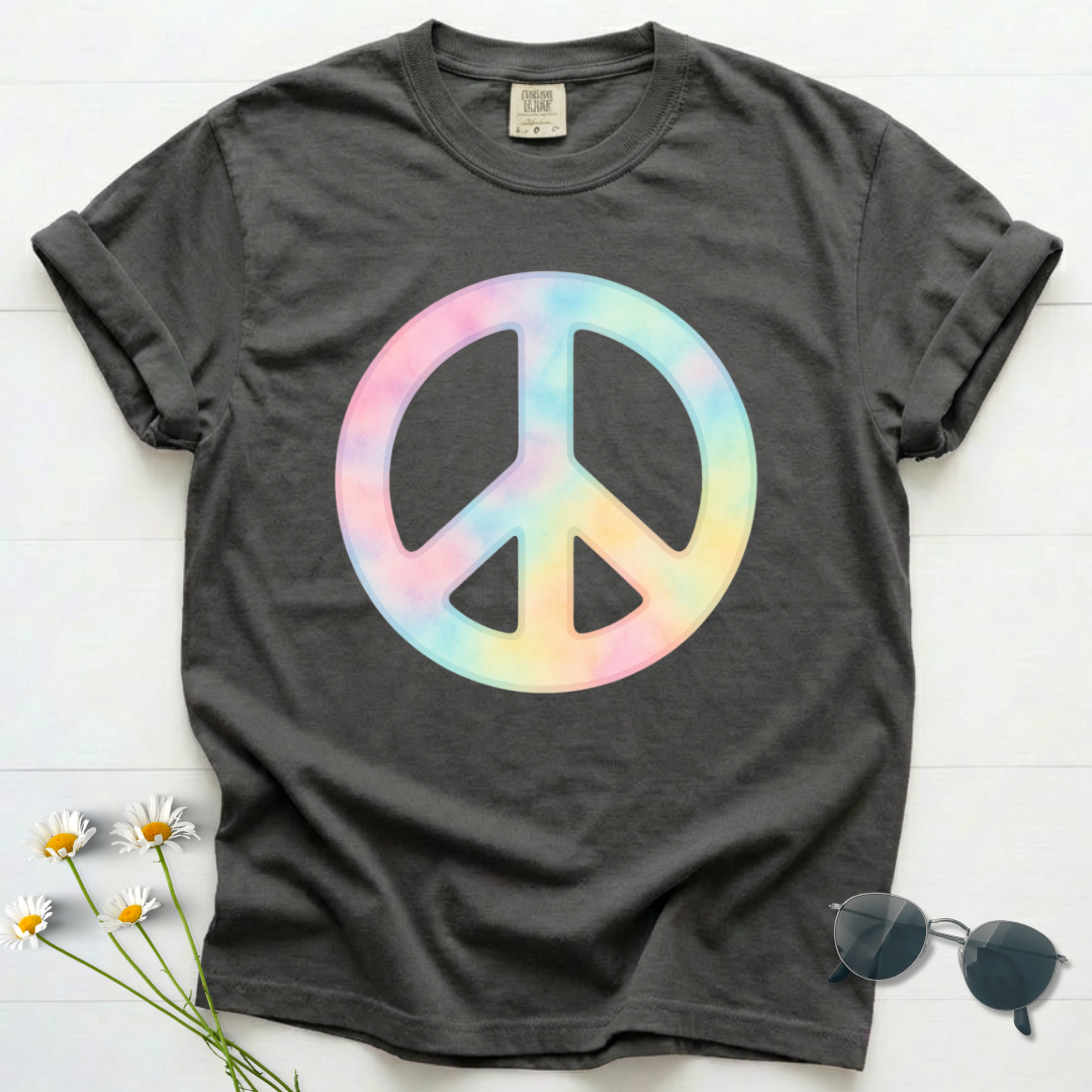 Watercolor Peace Sign T-Shirt