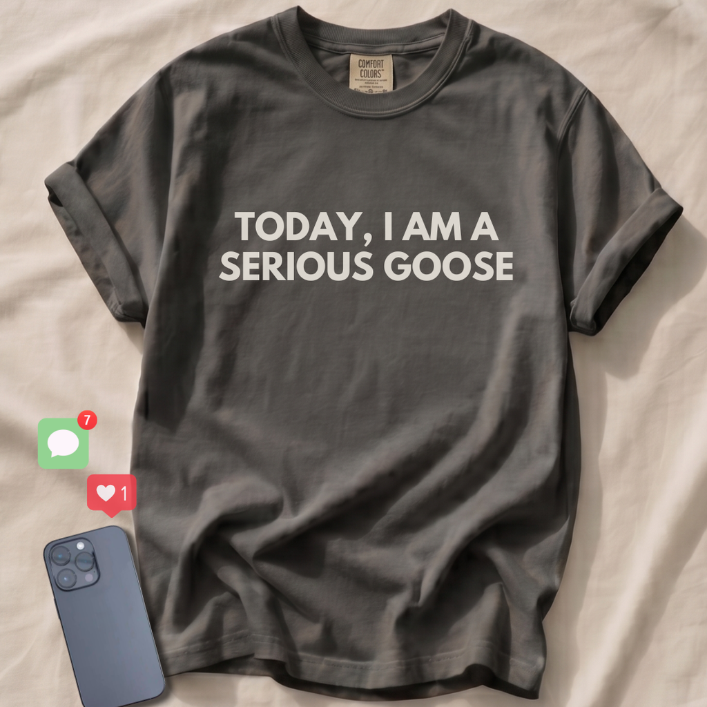 TODAY, I AM A SERIOUS GOOSE T-Shirt