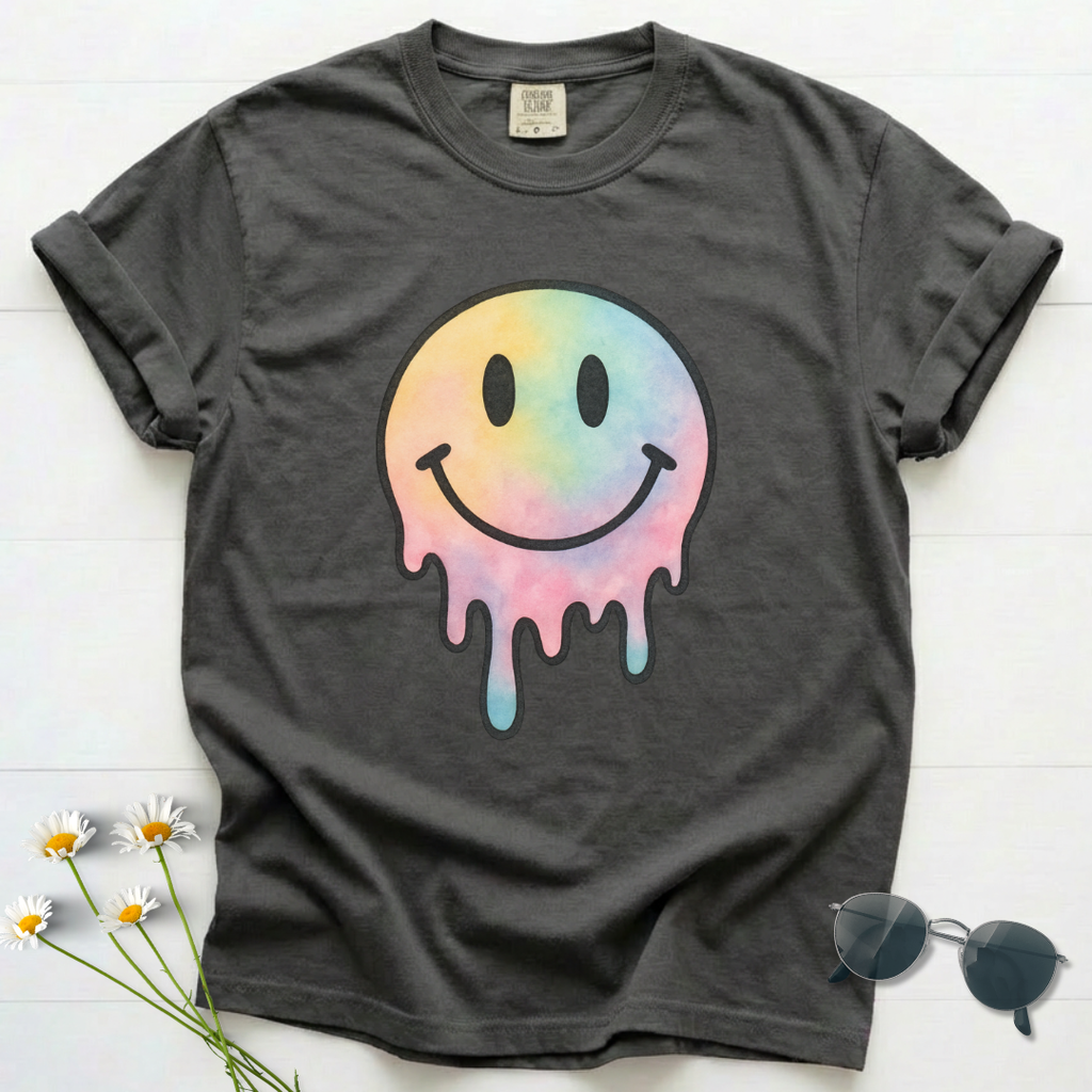 Melting Smiley Face T-Shirt