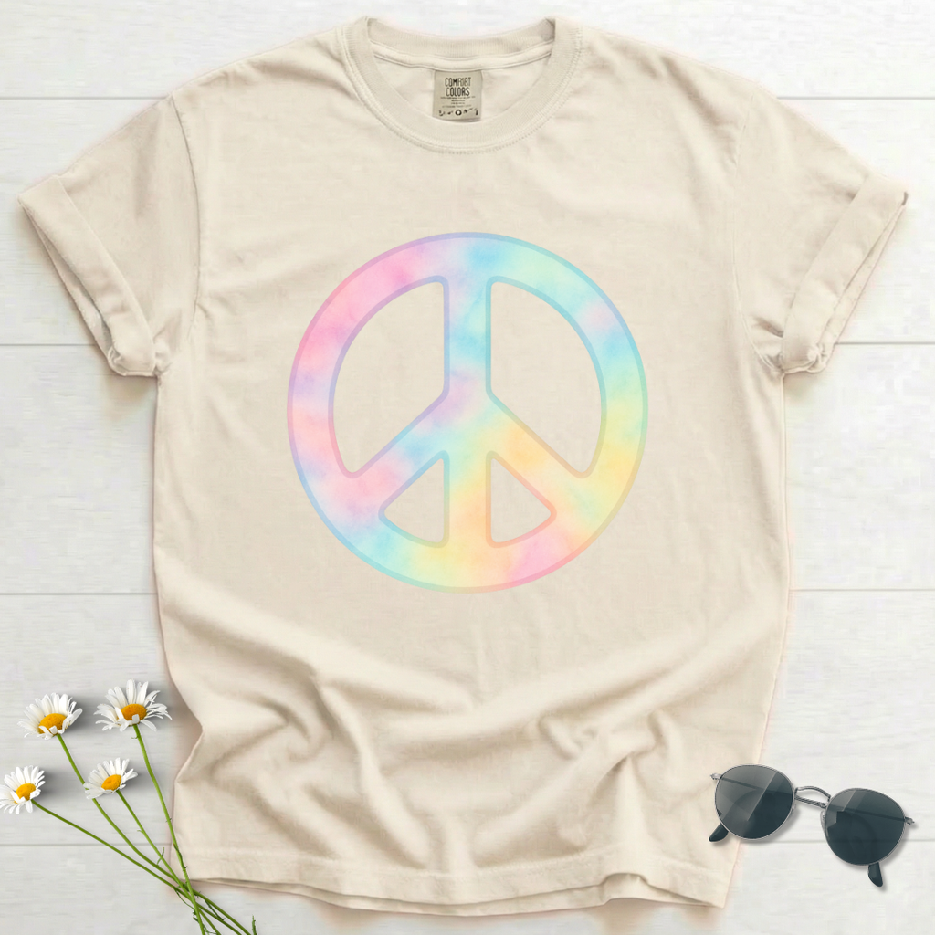Watercolor Peace Sign T-Shirt