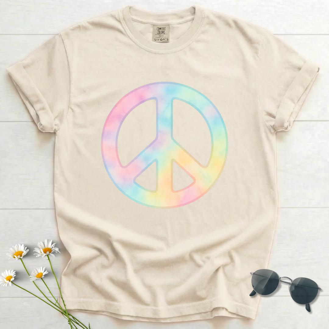 Watercolor Peace Sign T-Shirt