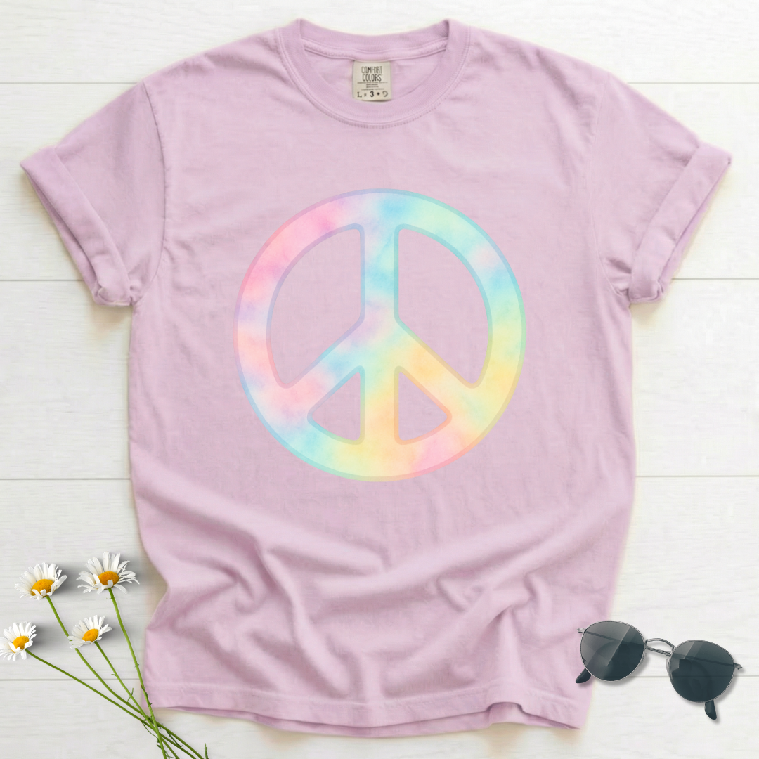 Watercolor Peace Sign T-Shirt