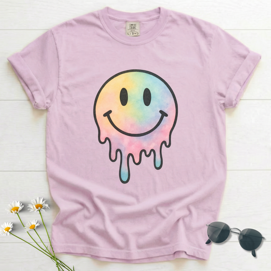 Melting Smiley Face T-Shirt