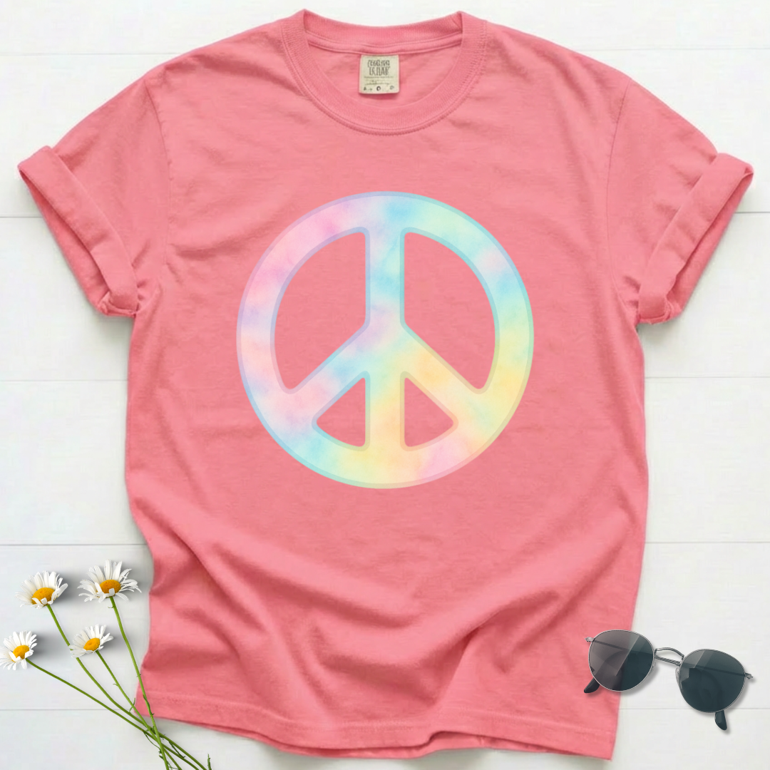 Watercolor Peace Sign T-Shirt