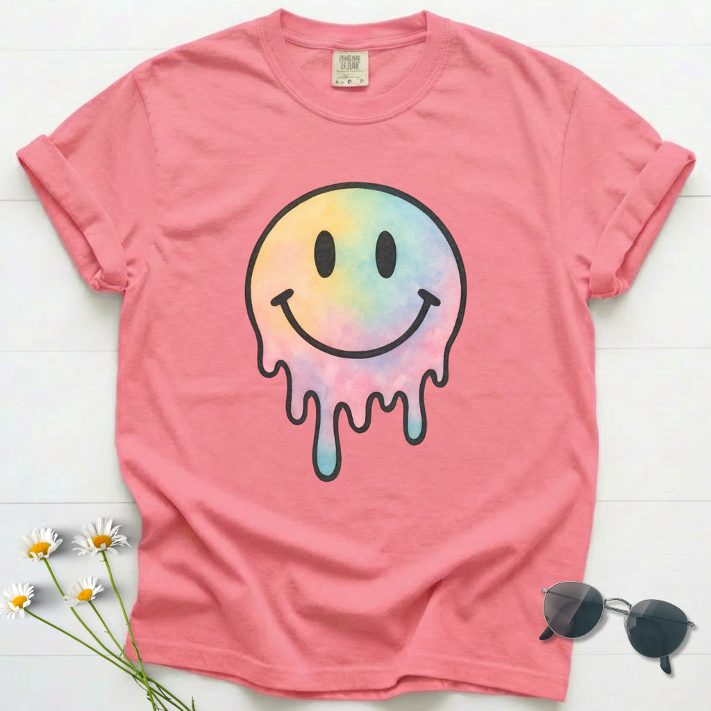 Melting Smiley Face T-Shirt