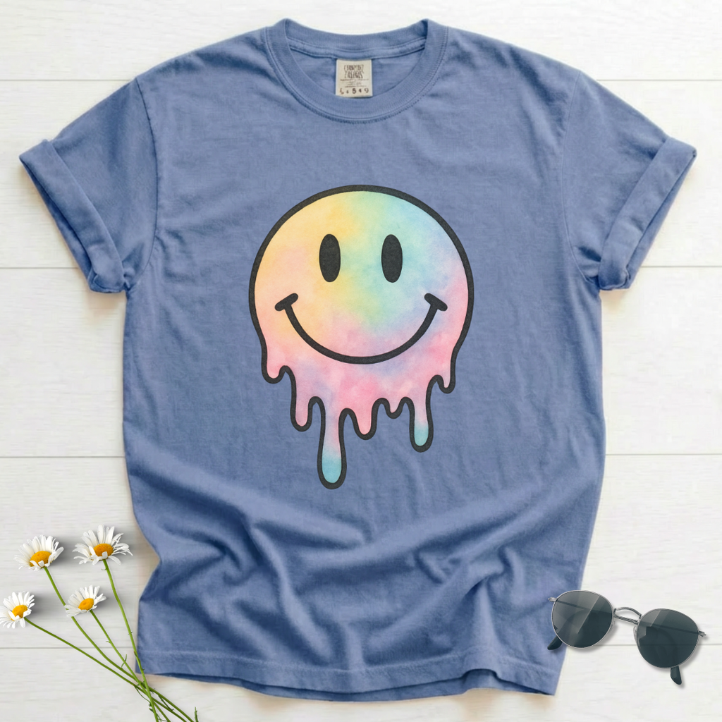 Melting Smiley Face T-Shirt