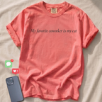 My favorite coworker is my cat T-Shirt